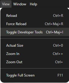 Exemple Developer Tools